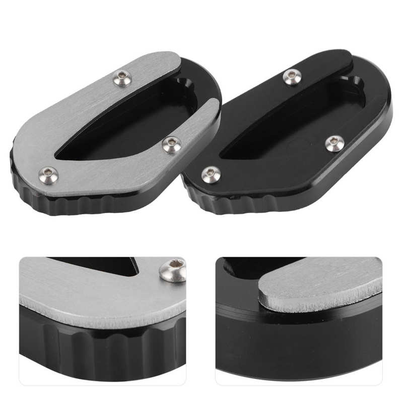 Motorcycle Side Stand Enlarge Pad Kickstand Extension Fit for TRIUMPH Bonneville T100 / T120 2016-2020