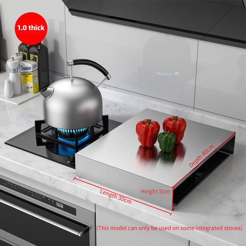 

Крышка газовой плиты из нержавеющей стали 304, основание кронштейна для крышки горелки, кухонная индукционная плита, полка 30×40×7(1.0 Thick)