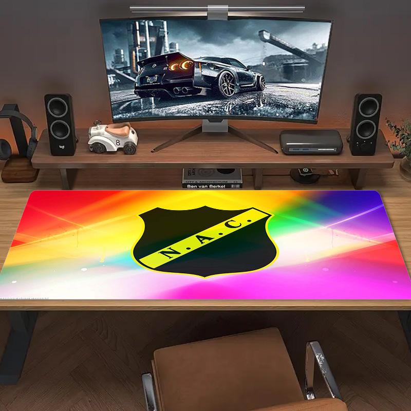 NAC Breda Color Mouse Pad Large Gaming Table Cushion Non-slip Laptop Tablet Big Mousepad XXL Mat Mini PC Playmat With Lock Edge