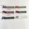 3D Metall RDesign R Design Frontgrill Auto Plakette Aufkleber Emblem Decal Dekoration Für VOLVO XC40 XC60 XC90 V90 S90 S60 V60 V40 C70