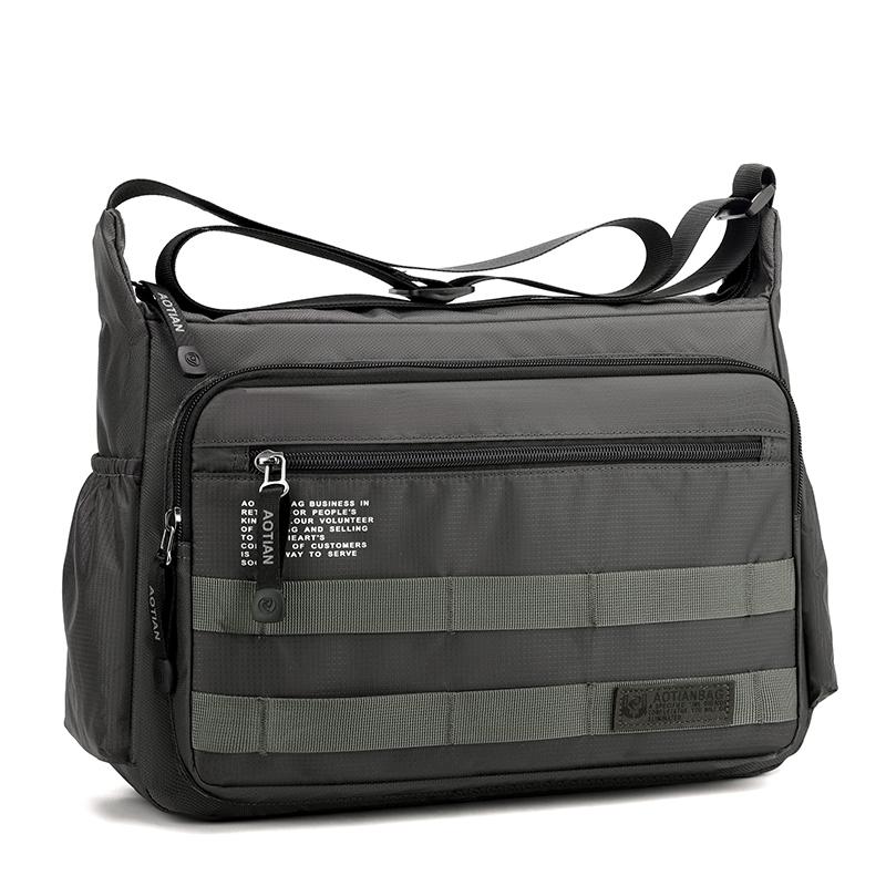 

Мужская наплечная сумка большой вместимости, высококачественная мужская сумка кроссбоди, сумка-хобо, мужская сумка-тоут в винтажном стиле, наплечная сумка, подарок для мужчины 37cmX25cmX13cm