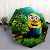 1pc Minion Automatic Open/Close Umbrella - All-Season Portable Umbrella for Women/Men Yy251213087