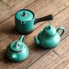 3 Style Vintage 150ml Pottery Kettle Teapot Tea Ceremony Set Milk Oolong Tea Tie Guan Yin Puer Small Teapot Green Teaware Type