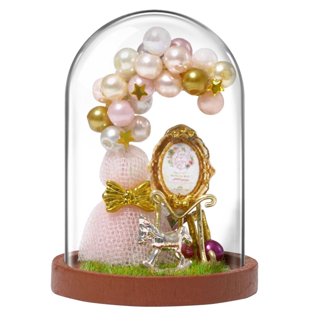 DIY Doll House Simulation Miniature Wooden Model Decoration for Children Girl GiftsMINI001