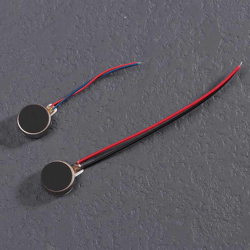 5Pcs 1034 Micro Dc Vibration Motor Flat Vibrating Moteur Button Motors For Mobile Phone Watch Tablet Massager Vibration Motor