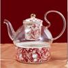 European Elegant Bone China Coffee Cups - Light Luxury Rose Design
