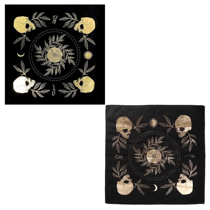 Square Flannel Tarot Altar Cloth Card Board Game Astrology for Oracle Card Pad Table Cover Card Mat Divination Tableclot