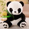 Sichuan Black and White Bamboo Leaf Panda Doll Mother and Child Simulation Red Panda Rag Doll Plush Toy Gift for Daughter