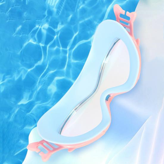 Children's Swimming Goggles Anti-Fog Waterproof Pool Glasses High-Definition Clear View Swim Goggles for Kids 6-14
