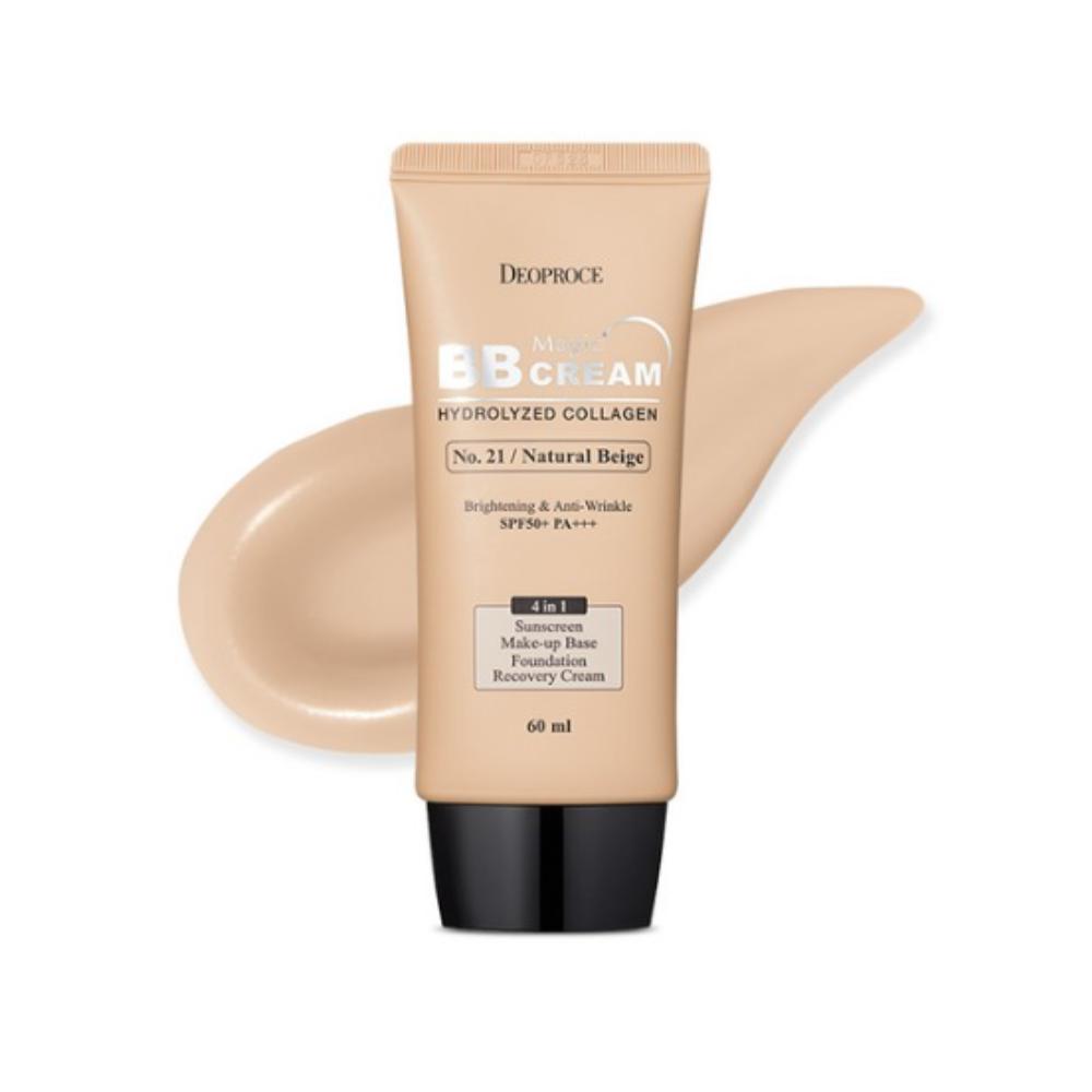 [Deoproce] Magic Tone-Up Collagen BB Cream Moisturizer SPF+++ PA+++ 60ml (#19, #21, #23)