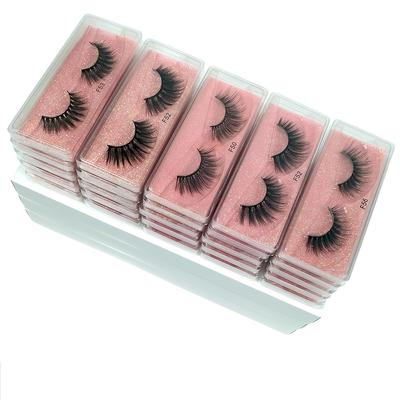 Lashes Bulk 10/20/50/100 Pairs 3d Mink Lashes Natural Mink Eyelashes Fluffy False Eyelashes Makeup False Lash In Bulk