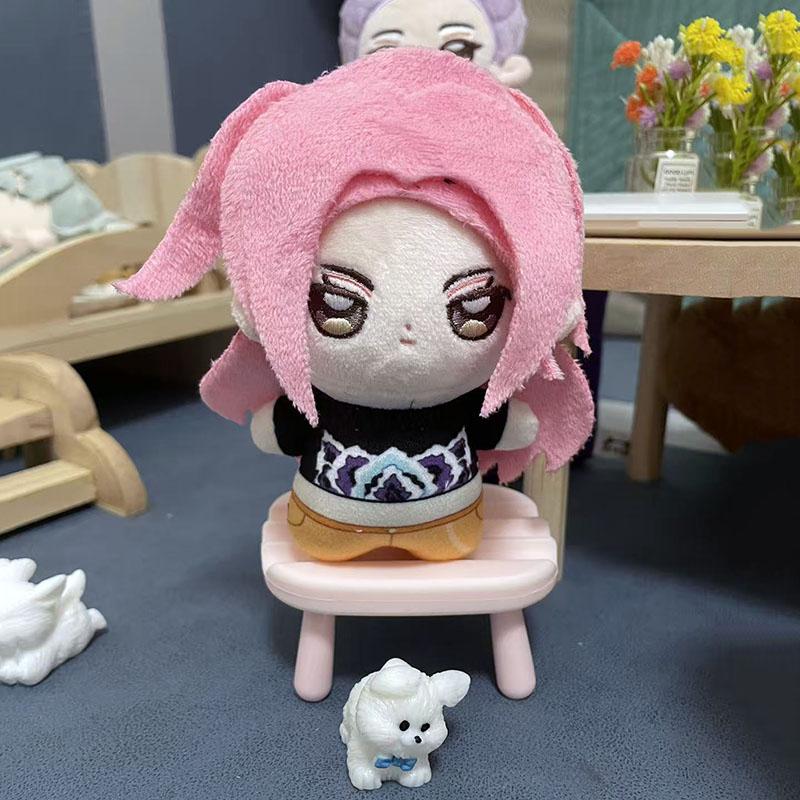 

Stuffed KPop Demon Hunters Peripheral 10cm Cotton Dolls HUNTR/X Rumi Mira Zoey Cute And Charming Animation Plush Pendant Playthings designed for Fans 10cm