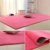 Solid Fluffy Rugs for Bedroom Purple Cute Children Room Mat with Long Hair Soft Plush Rug Living Room Carpet Modern Decoration
