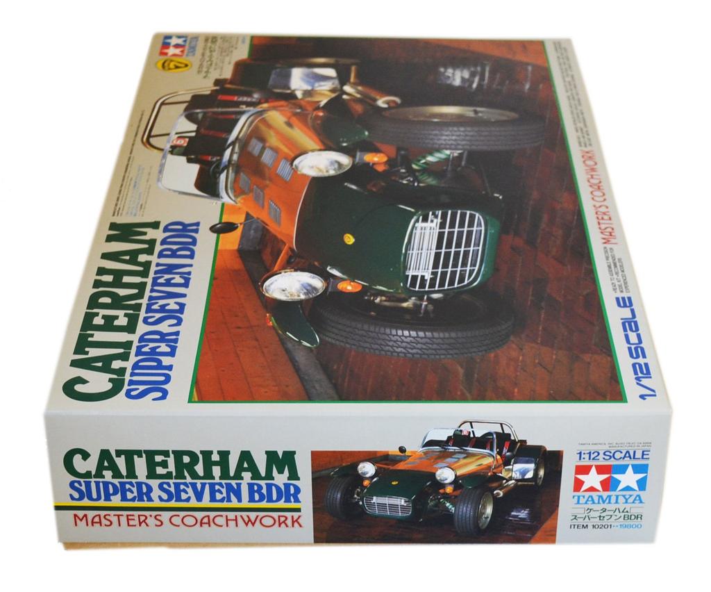 Tamiya Masters Coachwork Series Caterham Super Seven Plastic Model 10201 1/12 No.01