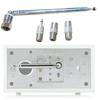 1set Telescopic DAB FM Radio Aerial Adapter HiFi AV Receiver Mini System Aerial Antenna Length 750mm 7 Sections Universal