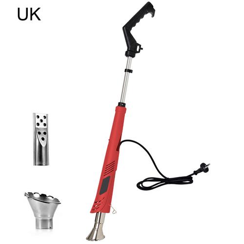 

Новая горелка для уничтожения сорняков, электрическая беспламенная горелка для гриля, без химического газа, 2000 Вт, садовая газонокосилка, температура по выбору