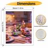 Disney Digital Oil Painting Art Kit Toy Story Characters Handmade Coloring Painting Home Decor