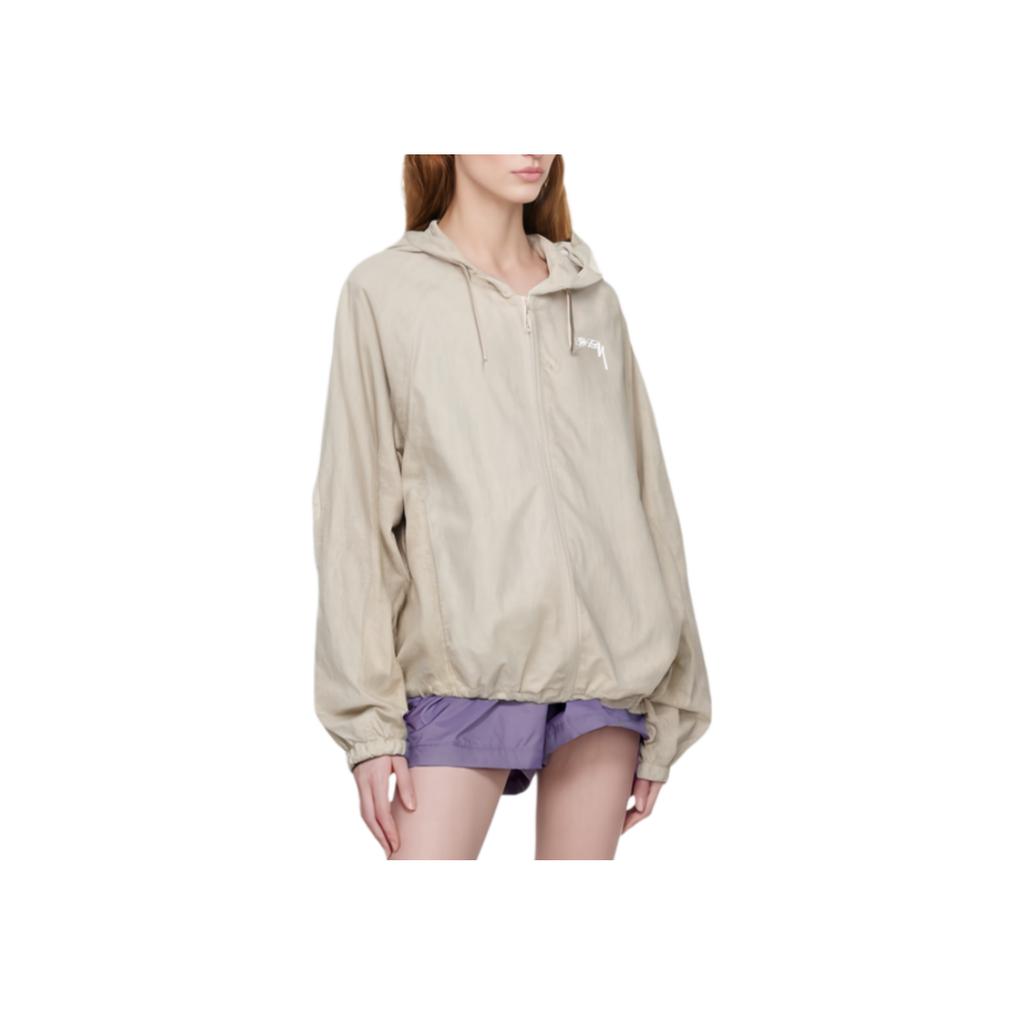 Stussy x Nike Linen Shell Jacket (Asia Sizing) Chino Unisex Streetwear FZ5752-263