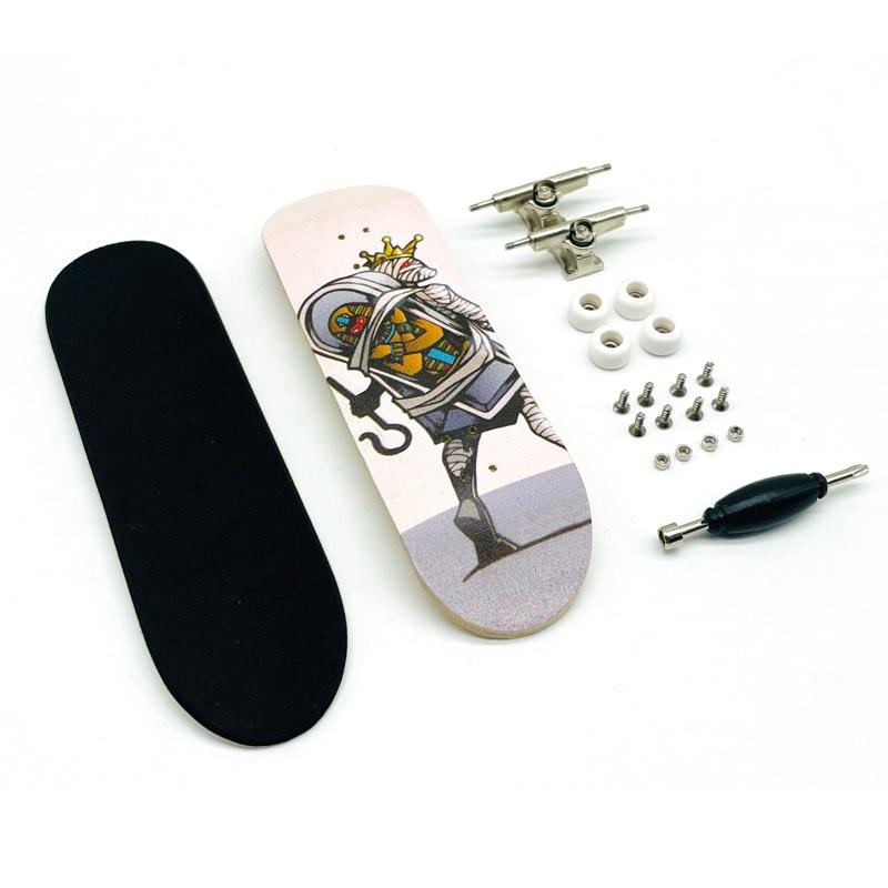 Mini Skateboard Toy Finger Skate Wooden Personality Boy Christmas Gift