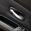 Carbon Fiber Interior Door Handle Cover Trim For BMW E60 5series 2006-2010