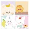 Style Three Painting Office School Supplies Sticky Notes Simple and Cute Message Paper N Times Memo Pad Kawai Stationary Gift