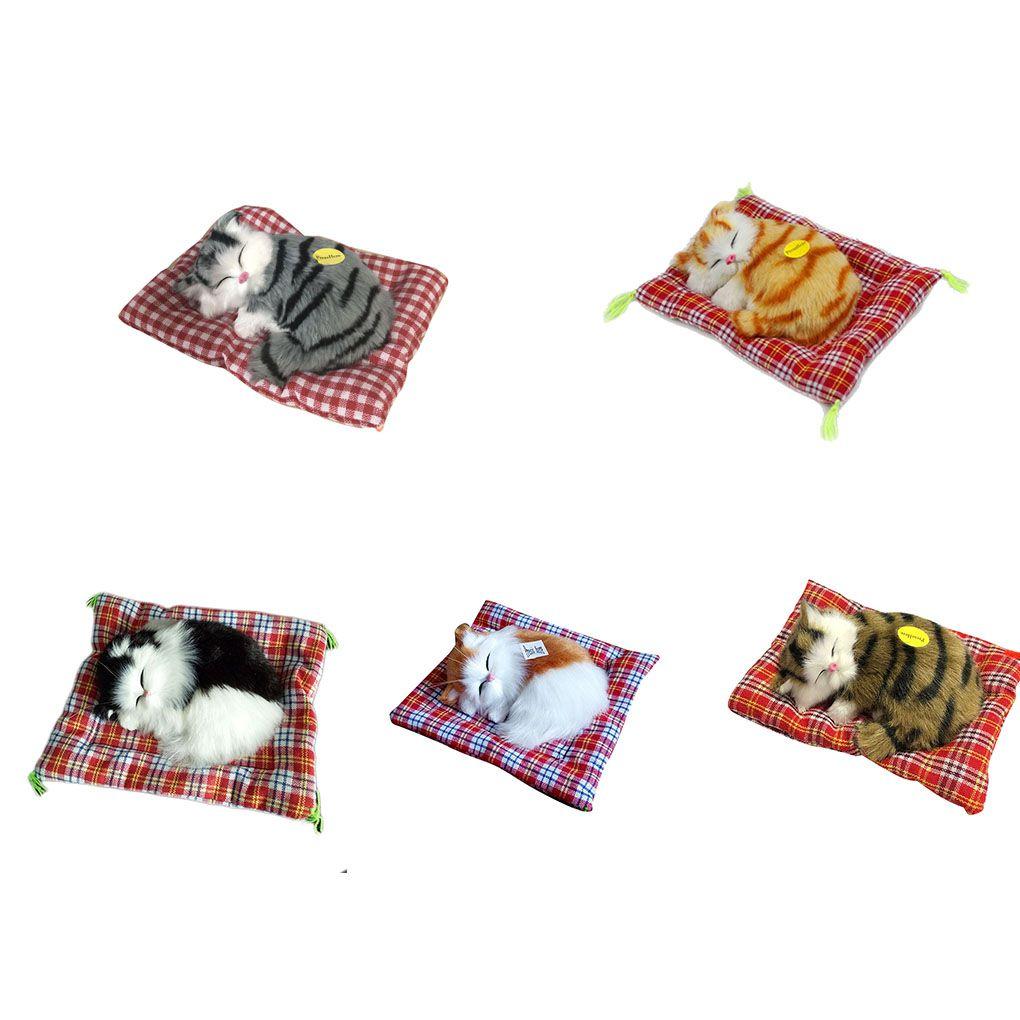 Bonrich Kids Plush Toys Lovely Simulation Doll Plush Animal Sleeping Toy Real Life Plush Sound Toy Kids Girl Birthday