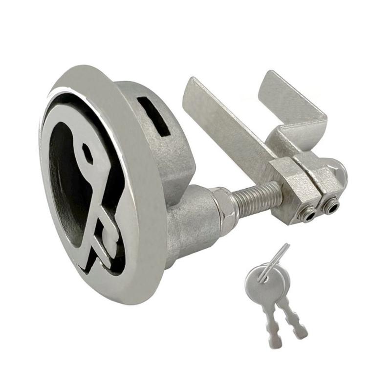 

Multipurpose Stainless Steel Lock Boat Flush Pull Latches for Ships Automation Equipment and Car Industrial Use