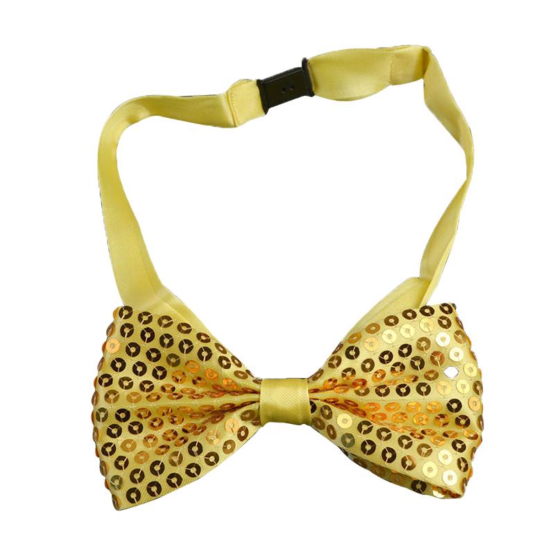 Sequins Bowtie Stage Performance Bow Tie For Men Woman Fashion Butterfly Shining Sequin Necktie Boys Girls Christmas Party Gifts