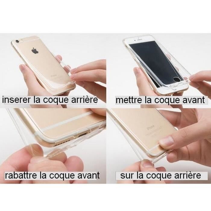 Coque Arrière Silicone - Samsung - Galaxy A20E/A20e - Protection 360° - Transparent - Souple