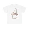 Herren- und Damen-T-Shirts New Hampshire Staatslogo BRANDNEUE Kleidung