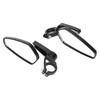2PCS Motorcycle Rearview Mirror High Definition Clear View Aluminium Alloy Handlebar Side Mirrors for Motorbike