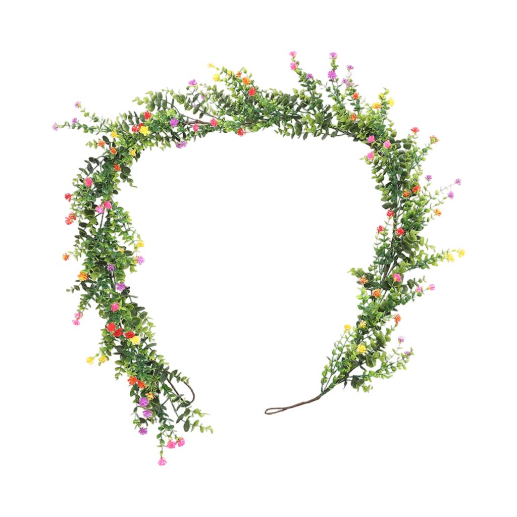 Simulated Artificial  Seed Heads, Baby's Breath, Rattan, Home Green Plant Decoration, Wall Hanging Vine Decoration
