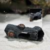 Unique Resin Wood Barrel Shape Aquarium Decorations – Fish Tank Accessories