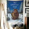 L'Arazzo da Parete del Gruffalo Appeso Estetico alla Parete Coperta in Tessuto Stampato Arazzi Decorativi per Camera da Letto Soggiorno Decorazioni per la Casa