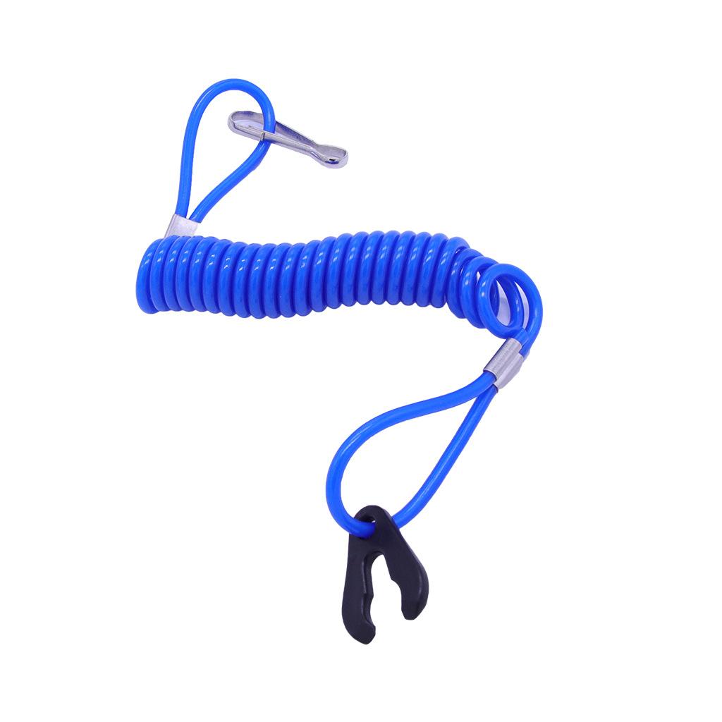 

Heavy-Duty Emergency Kill Switch Lanyard - Durable Safety Rope for Yamaha Boat Outboards, Jet Skis & Motorboats | Reinforced Ins синий
