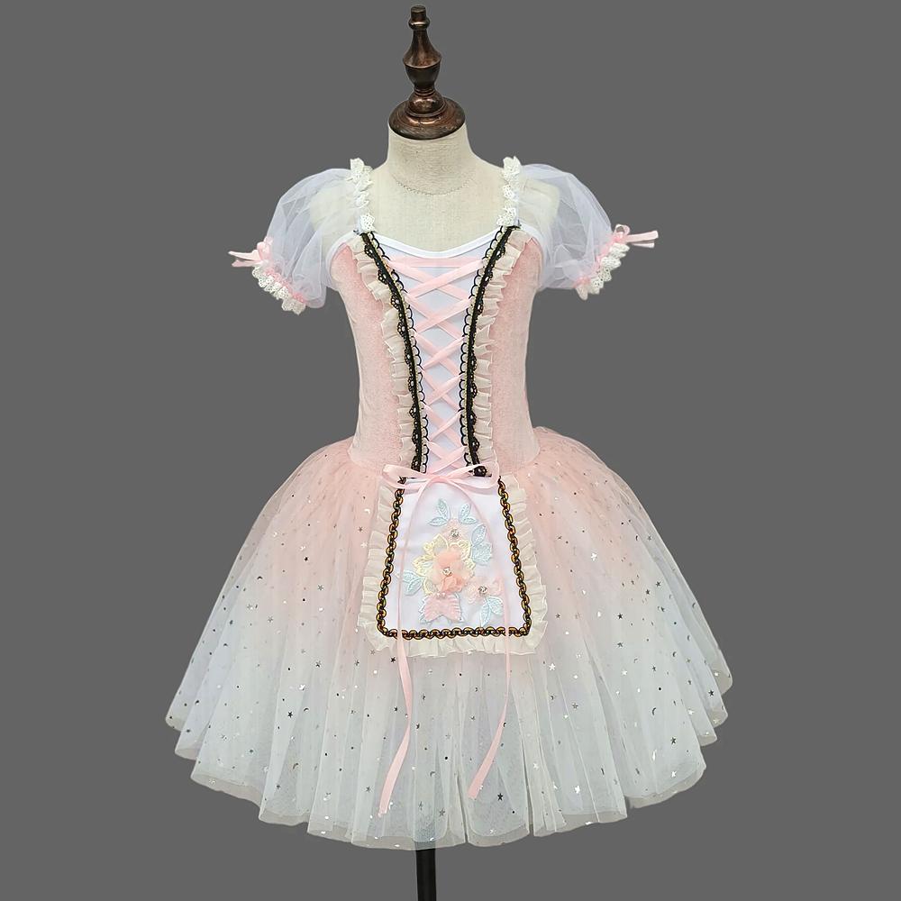 Children's Ballet Skirt Girls' Dance Skirt Campus Dance Programs Ballet Dancer Costumes Stage Collective Performance Costumes