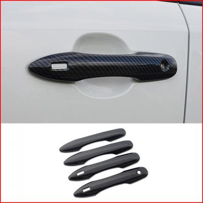 Fit For Toyota Corolla 2020 2021 Carbon Fiber Style Car Door Handle Cover Trim