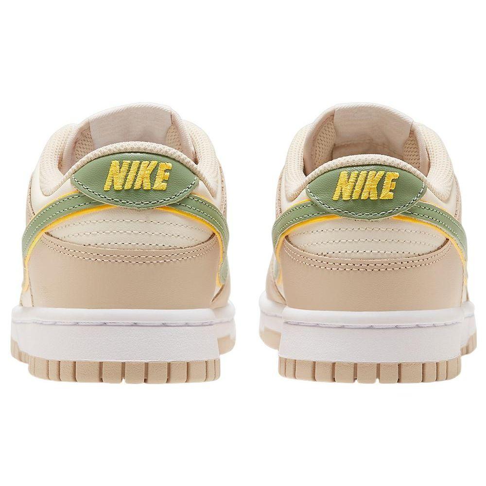 Nike Кросівки жіночі Nike Dunk Low Pale Ivory Oil Green Колір: Кремово-білий, Лазерно-помаранчевий FQ6869-131