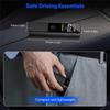 Alcohol breathalyzer, 2-in-1 portable contactless alcohol tester, with LCD screen and protection mode, high-precision breath tester