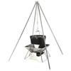 CAMPING MOON MT-130 Stainless Steel Fireplace Stand with Tripod, 90kg Weight Capacity