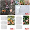 20/30Pcs New Transparent Dried Flower Bookmarks DIY Herbarium Pressed Flower Page Bookmark Maker Wishing Drifting Bottle Pattern