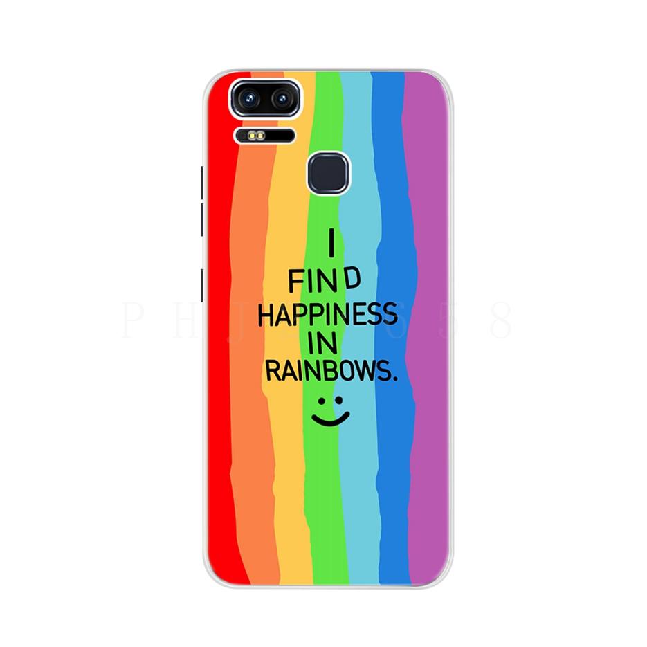 For Asus Zenfone 3 Zoom ZE553KL Case Zenfone Zoom S Z01HD Z01HDA Silicone Soft TPU Phone Back Cover Cases For Asus ZE553KL Funda