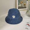 Daisy bucket hat women's summer sun hat women's tide cowboy pot hat men's sun protection sun hat