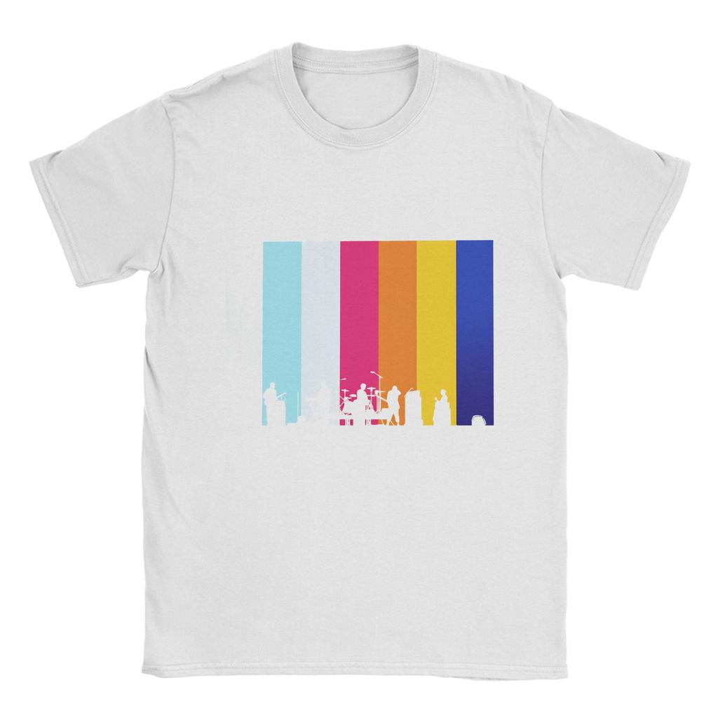 T-shirt Casual Estate Turnstile DOPPIO ARCOBALENO T-shirt di Tendenza Cotone T-shirt per Uomo Estetica Economica Manica Corta Abbigliamento