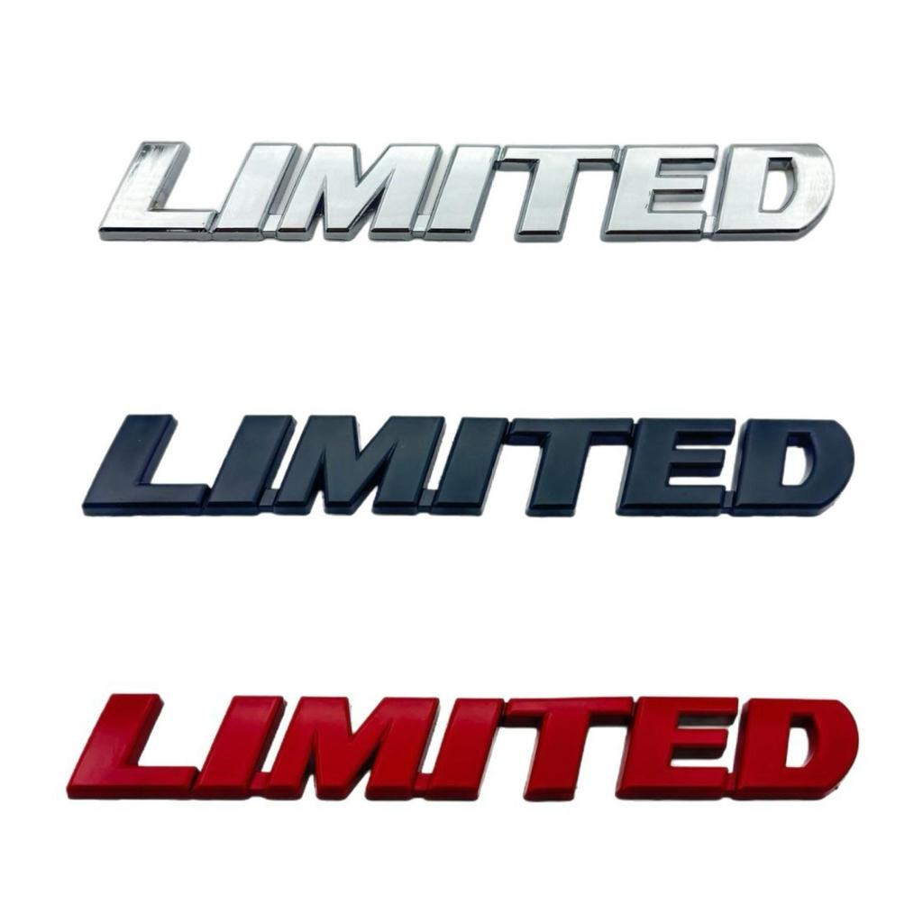 Toyota LIMITED Emblem for Customization