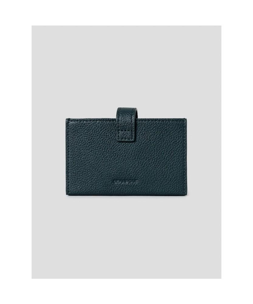 Beanpole Accessory Leather Accordion Wallet Green