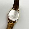 Used Working item Seiko ladies watch quartz gold brown dial SEIKO