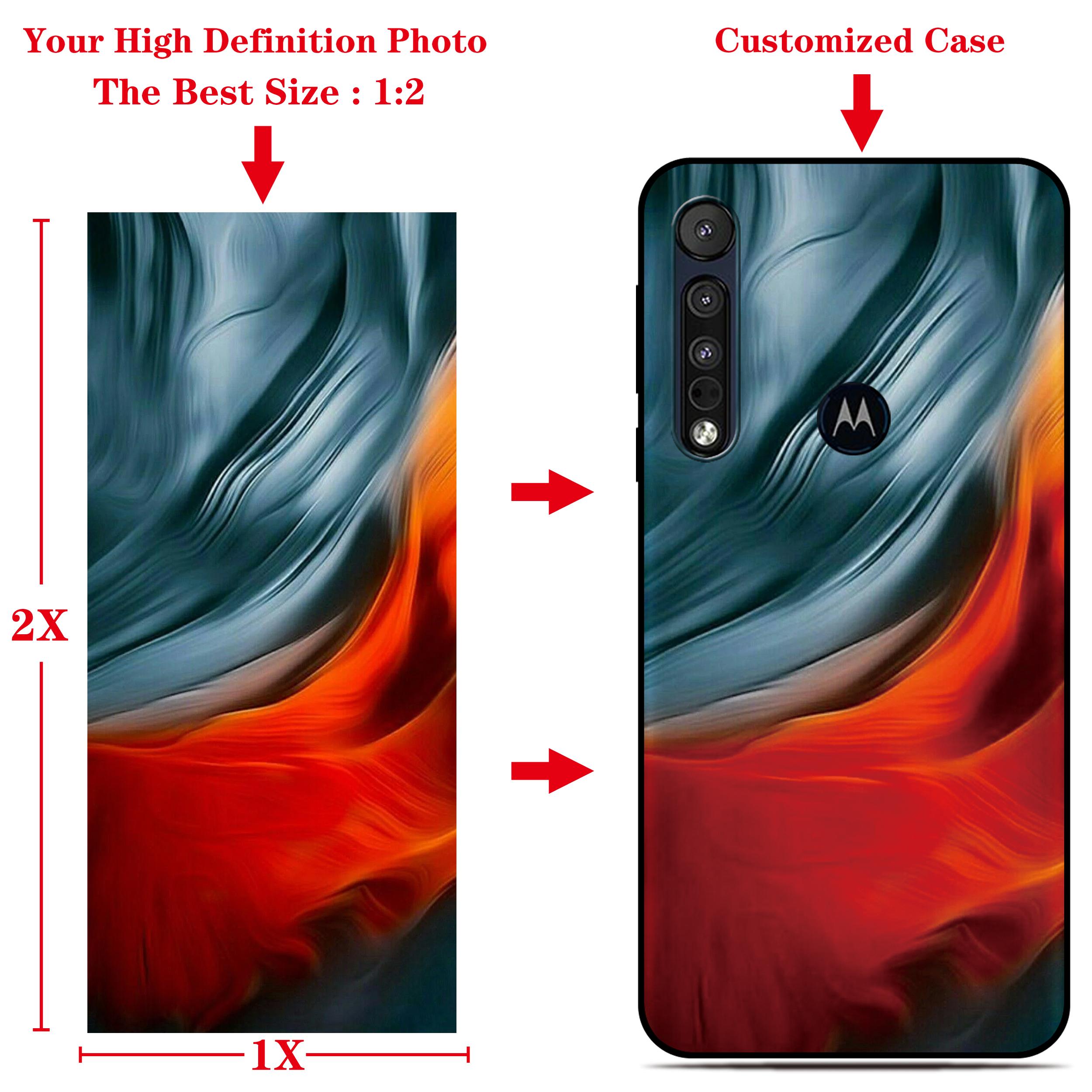 Custom Photo Phone Case For Motorola Moto G04s G42 X40 G60 G8 Lite One Action Vision Macro G Power 2022 Play 2023 Edge 50 Cover Moto G Power 2022