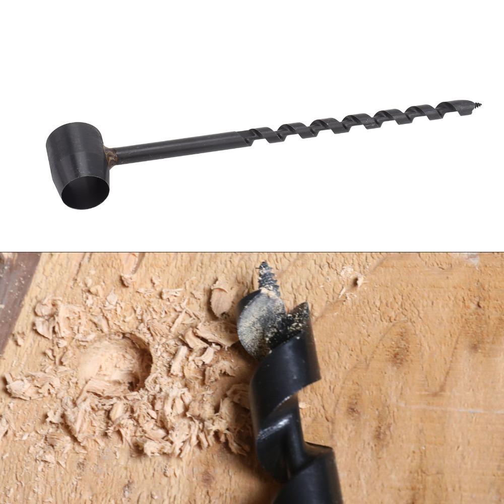 High Hardness Hand Auger Drill Black Color Wood Auger Drill Bit For Woodworking