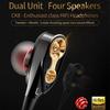 Original QKZ CK8 4D Kupfertreiber HiFi Kabelgebundener Kopfhörer Sport Kopfhörer Bass Stereo Headset Musik Ohrhörer 3,5MM In-Ear mit Mikrofon